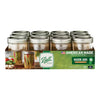 Ball 16oz, 12pk Glass Wide Mouth Mason Jar with Lids and Bands