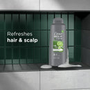 Dove Men+Care Men 2-in-1 Shampoo & Conditioner Lime + Cedarwood Plant Based Cleansers, 20.4 oz