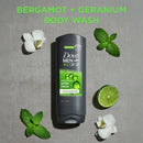 Dove Men+Care Refreshing Hydrating Face & Body Wash for Men Extra Fresh All Skin, 18 oz