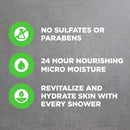 Dove Men+Care Refreshing Hydrating Face & Body Wash for Men Extra Fresh All Skin, 18 oz